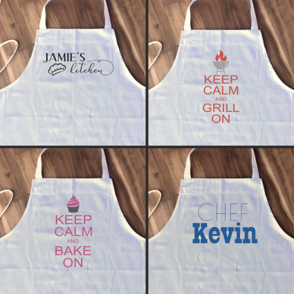 Gallery 1 - Aprons & Apps // DIY Apron + Cooking Demo