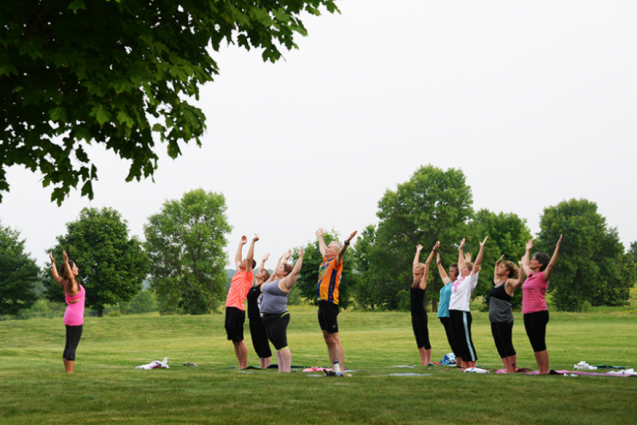 Gallery 1 - Yoga in the Park