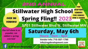 Stillwater High School Spring Fling! Craft Show &
