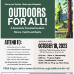 Outdoors for All: A Community Conversation about Nature, Health and Equity