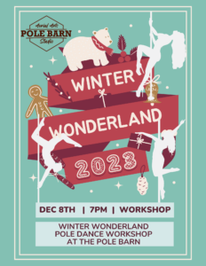 Winter Wonderland Pole Dance Workshop at the Pole Barn