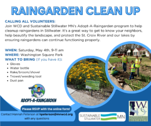 Stillwater Raingarden Clean-Up