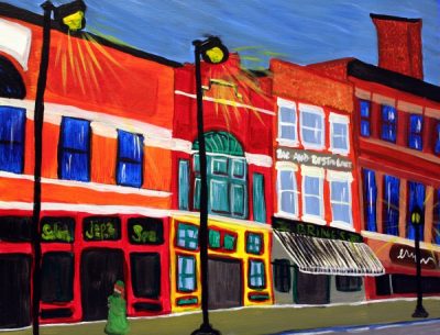 Paint-Sip-Nosh! | 'Main Street Stillwater' with Rachel