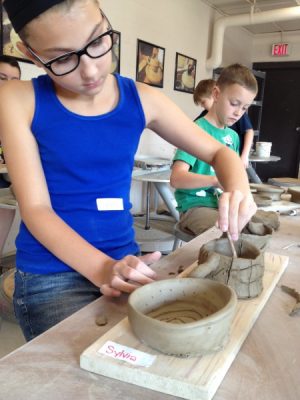 Pottery on the Wheel: Ages 7-12